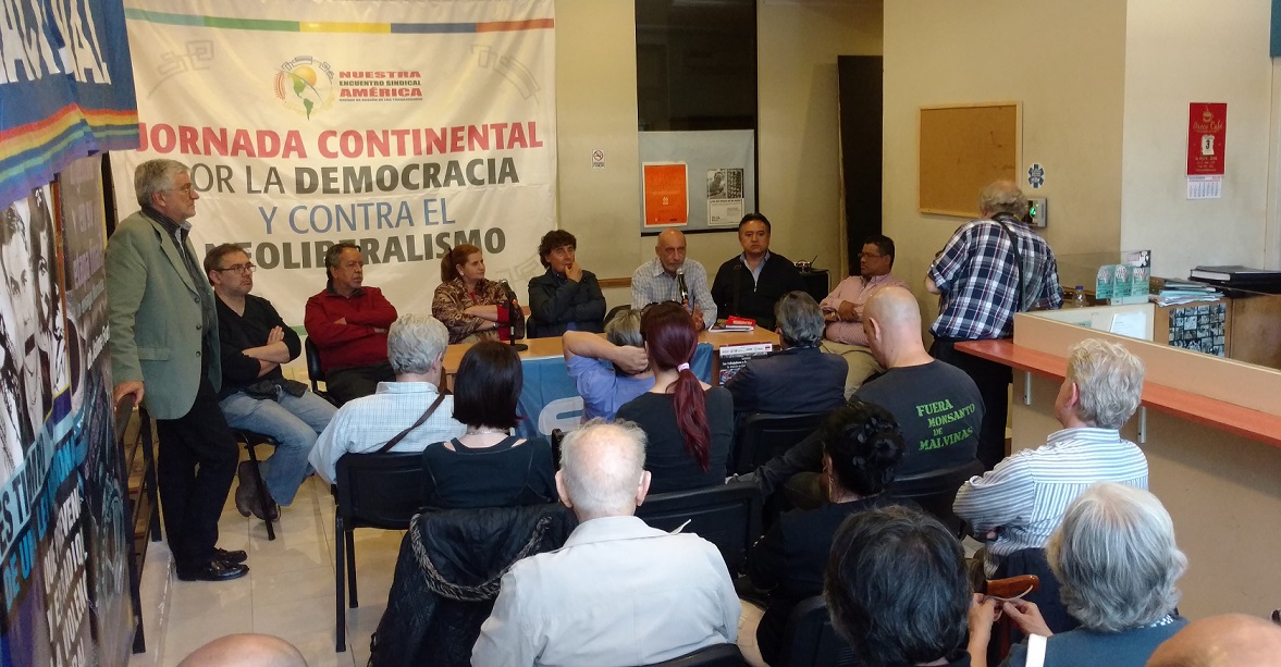 Homenaje a Agustín Tosco y llamado del ESNA a más unidad continental