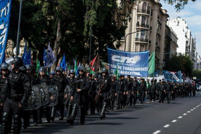 La CTA Autónoma marchó contra la criminalización de la protesta y de la persecución a luchadores sociales