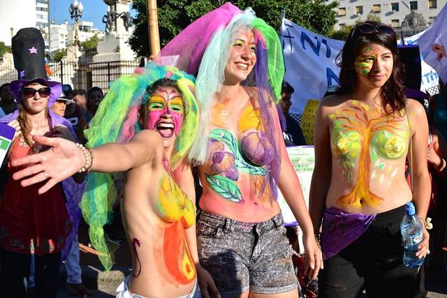 La CTA Capital estuvo presente en la marcha por el Día de la Mujer Trabajadora
