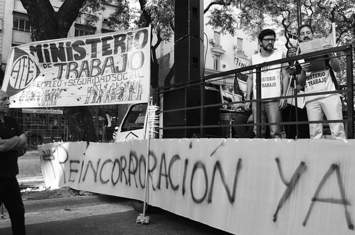 Anuncian jornada de lucha contra los despidos persecutorios de Jorge Triaca