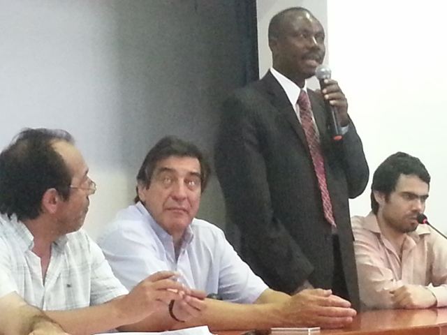 Senador Moise de Haití visitó la CTA