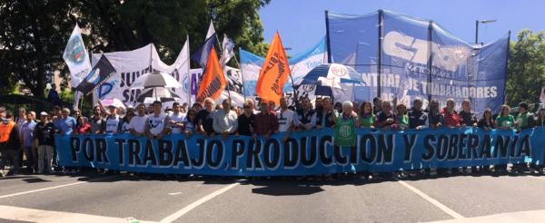 La CTA Autónoma, junto a otras organizaciones, movilizó de Ushuaia a La Quiaca contra los tarifazos y el ajuste