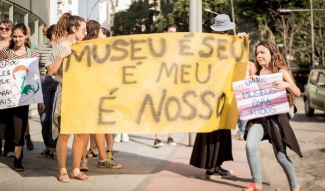 Trabajadores de la cultura luchan contra la privatización de los museos en Brasil