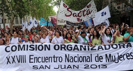 La CTA Capital en el 28° Encuentro Nacional de Mujeres en San Juan