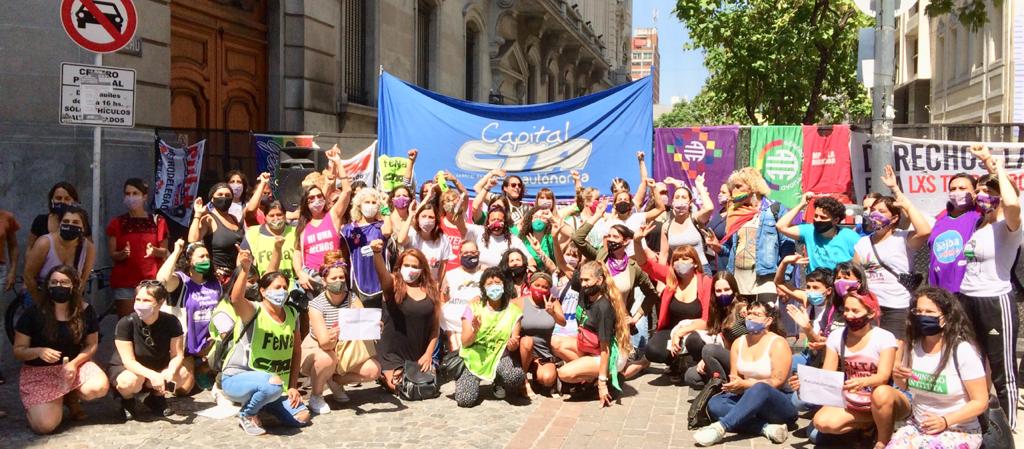 LOS FEMINISMOS DENUNCIAN A LARRETA. POR UNA CIUDAD PARA TODES