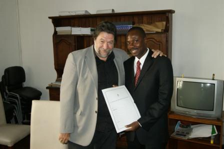 Senador Moise de Haití visitó la CTA