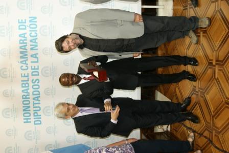 Senador Moise de Haití visitó la CTA