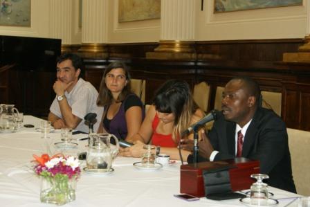 Senador Moise de Haití visitó la CTA