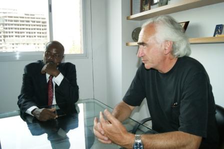 Senador Moise de Haití visitó la CTA