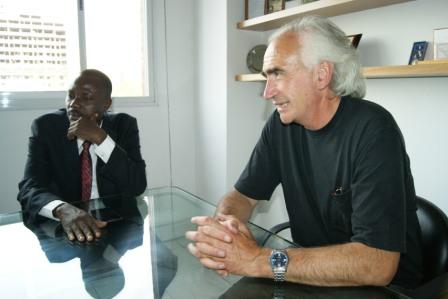 Senador Moise de Haití visitó la CTA