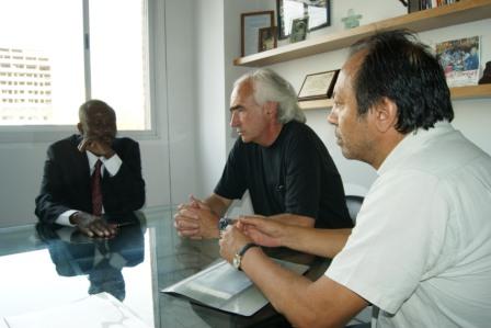 Senador Moise de Haití visitó la CTA