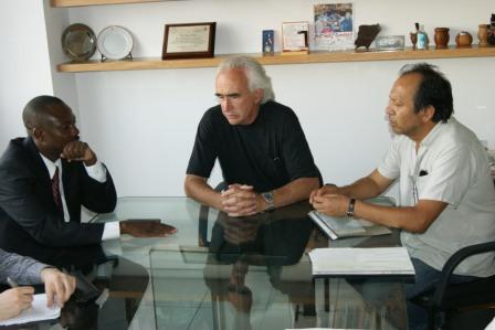 Senador Moise de Haití visitó la CTA