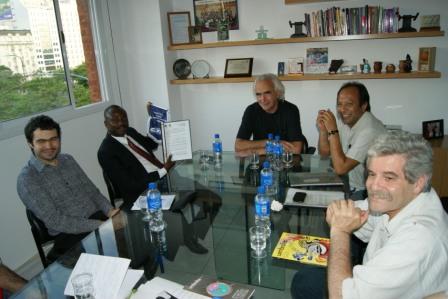 Senador Moise de Haití visitó la CTA