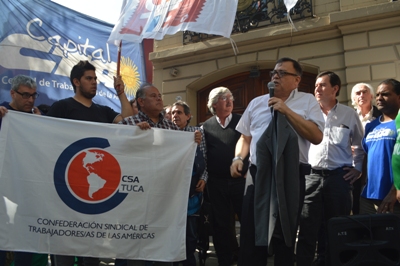 La CTA Autónoma solidaria con los trabajadores de Paraguay