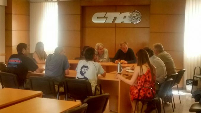 La CTA Autónoma recibió a la CTEP