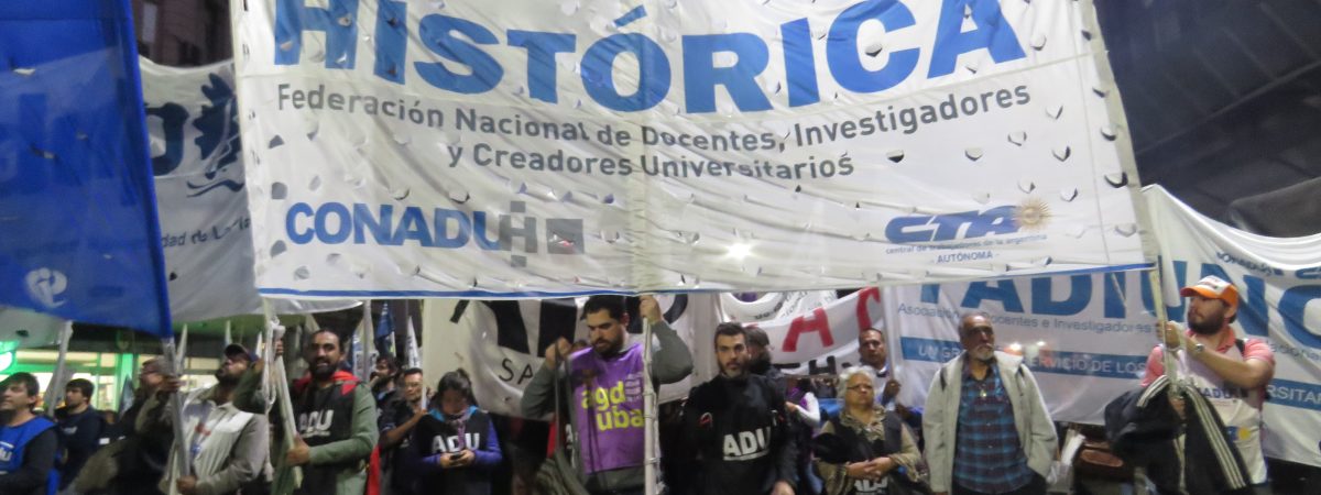 Importante acatamiento al Paro Universitario