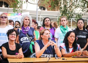 ¡Con esta justicia no hay derechos ni democracia, la deuda es con les/las trabajadoras!