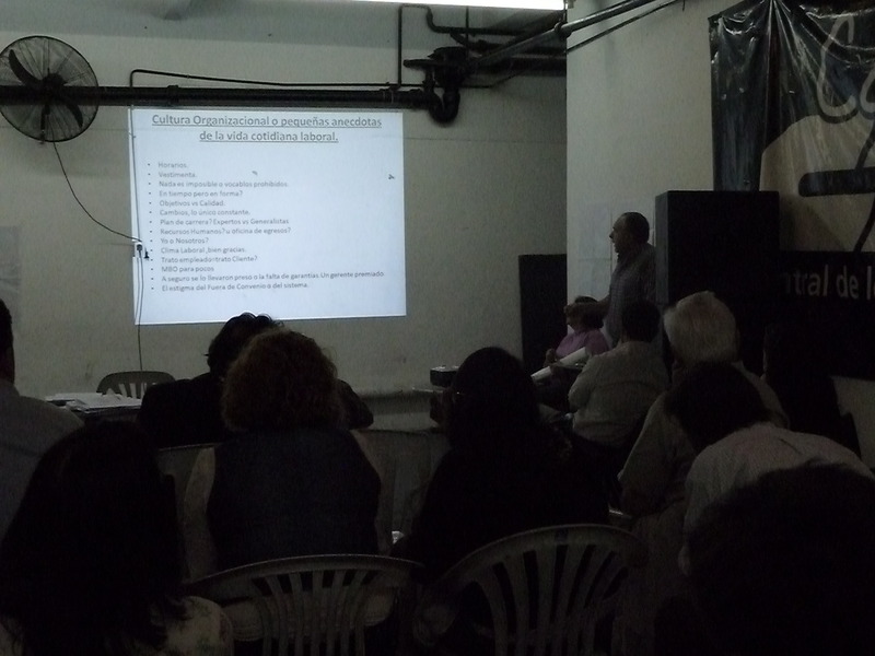 Encuentro: “La violencia institucional como riesgo psicosocial”