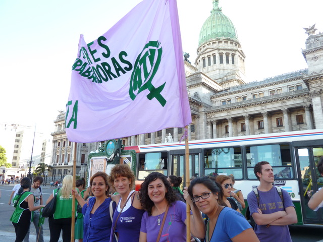 La CTA Capital conmemoró el Día internacional de la mujer trabajadora
