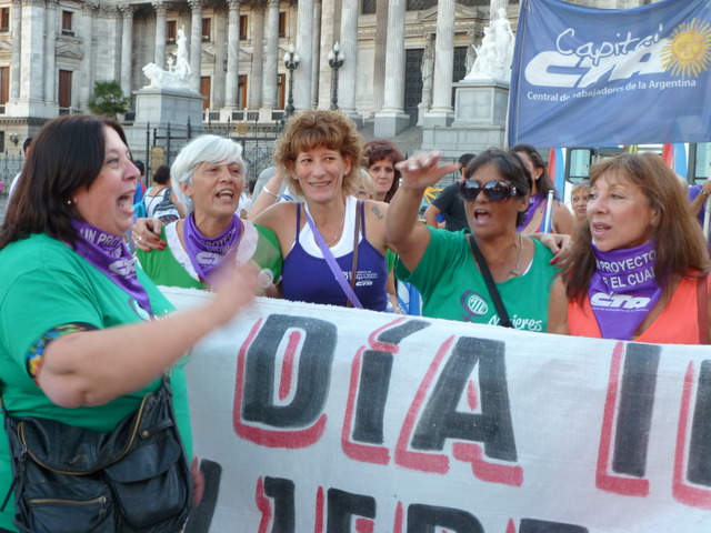 La CTA Capital conmemoró el Día internacional de la mujer trabajadora