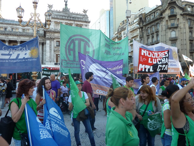 La CTA Capital conmemoró el Día internacional de la mujer trabajadora