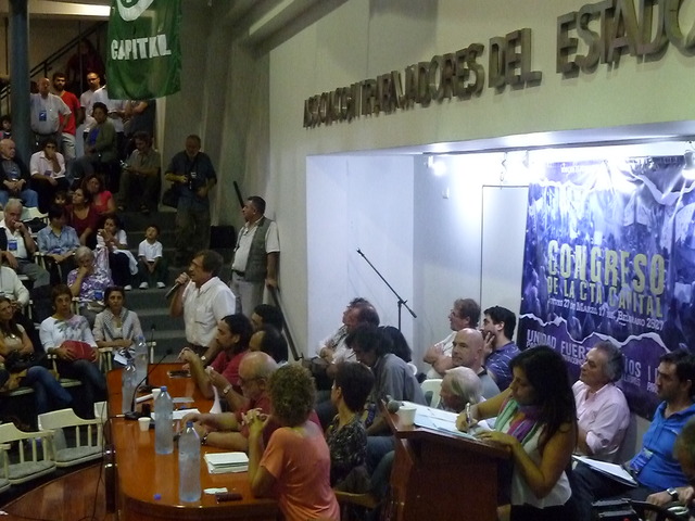 El Congreso de la CTA Capital votó por unanimidad participar del Paro y Movilización del 10 de abril