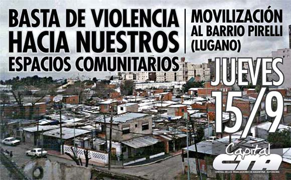 Spataro: «Vamos a demostrar que si nos tocan a uno, nos tocan a todos»