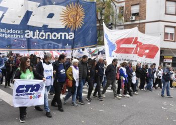 1° de mayo: La CTA ganó las calles junto a todas las centrales sindicales en contra de las políticas de ajuste de Javier Milei