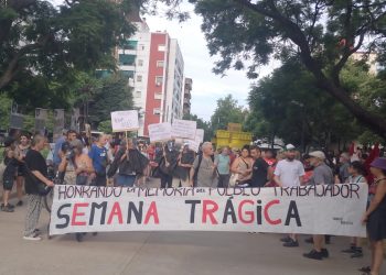 A 106 años se honró la memoria por los hechos sucedidos en la Semana Trágica
