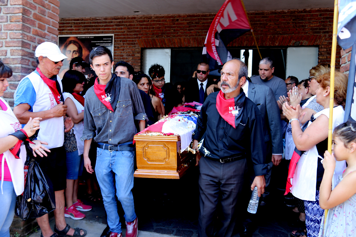 El Movimiento Territorial Liberación despide a su fundador