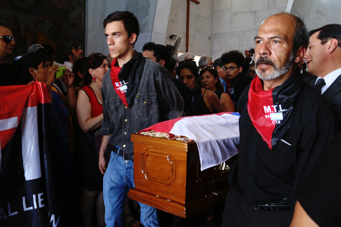 El Movimiento Territorial Liberación despide a su fundador