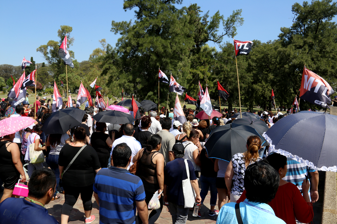 El Movimiento Territorial Liberación despide a su fundador