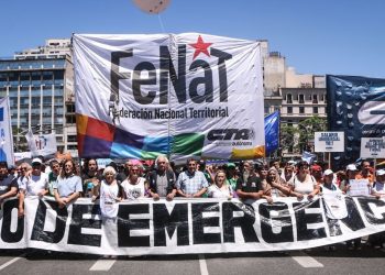 Movimientos sociales realizarán una conferencia de prensa en el Obelisco