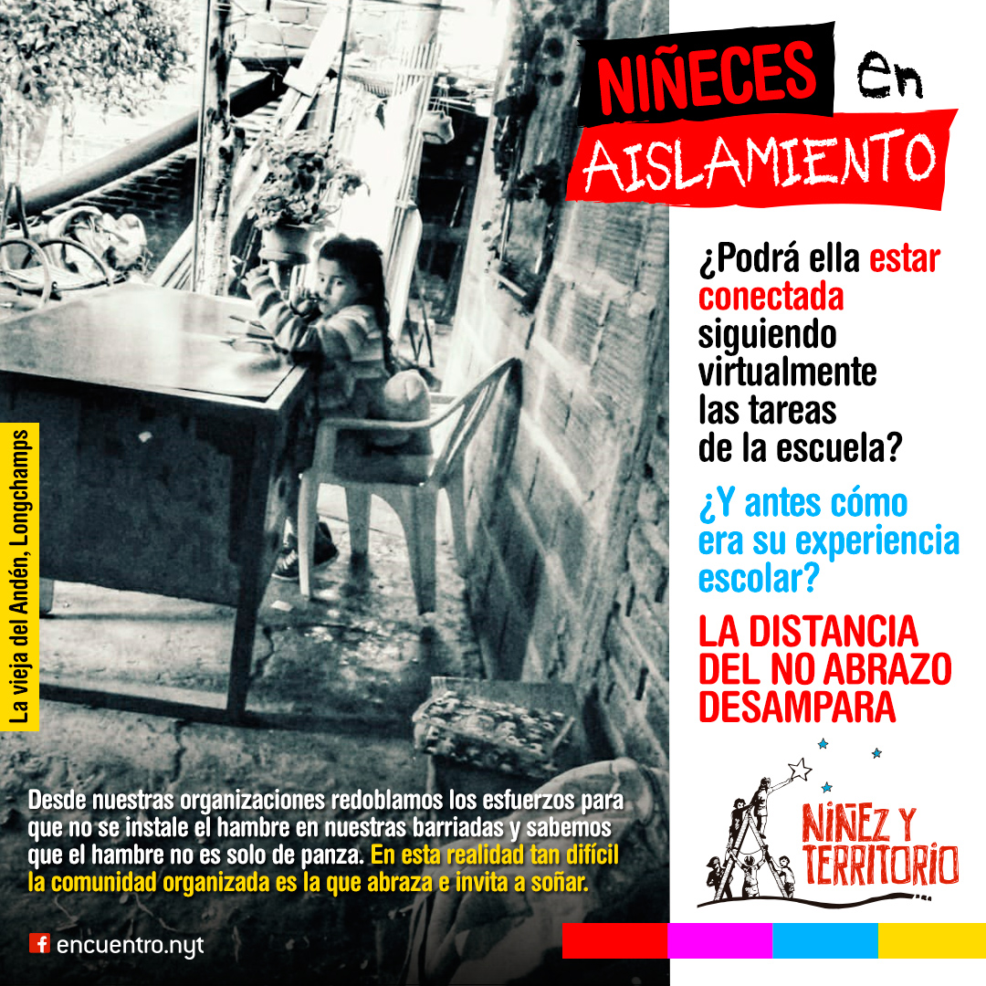 Charla virtual «Niñeces en aislamiento: El impacto de la pandemia para la niñez pobre de Argentina»