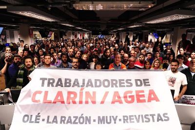 Pronunciamiento de la Asamblea de Trabajadores de Clarín/AGEA