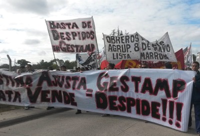 Solidaridad con los trabajadores de Gestamp