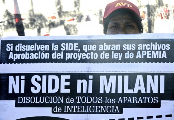 Micheli: «Nuestro pueblo sabe que la verdad y la justicia se debe conseguir luchando»