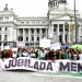 Jubiladas y Jubilados se movilizaron frente al Congreso contra la Ley Bases