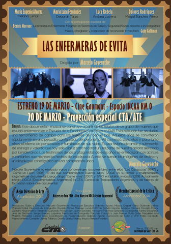 Se estrena “Las enfermeras de Evita”, de Marcelo Goyeneche