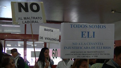 FESPROSA movilizará por la reincorporación de Eli Ríos en el Hospital Garrahan
