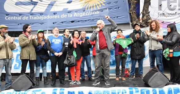 La CTA Autónoma paró con ollas populares en todo el país