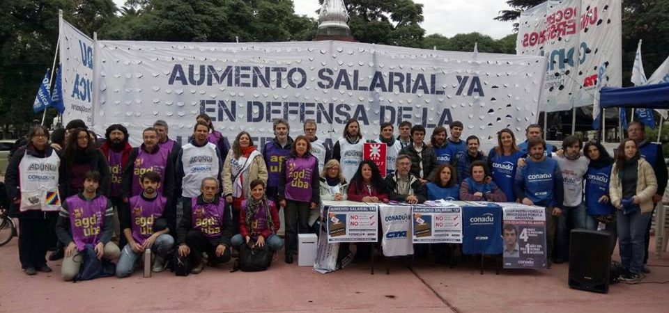 CONADU Histórica llama a consulta y asambleas por la continuidad del plan de lucha