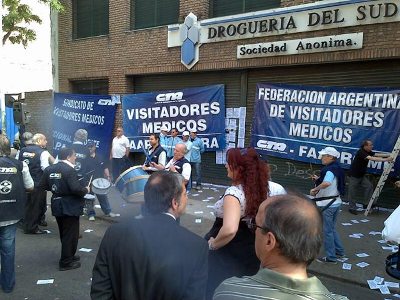 Los visitadores médicos denuncian persecución sindical
