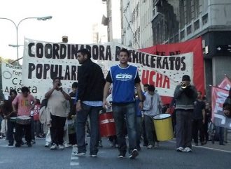 El Frente de Bachilleratos Populares de la CTAA Capital exigió al Gobierno de la Ciudad la entrega de canastas alimentarias