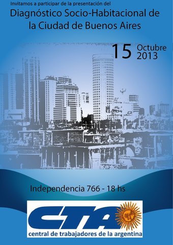 Presentación del informe sobre la situación de vivienda en la Ciudad de Buenos Aires