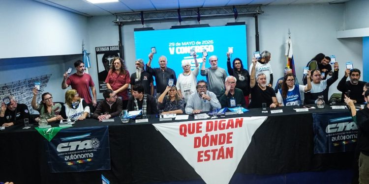 El próximo 20 de agosto la CTA Autónoma irá a elecciones nacionales