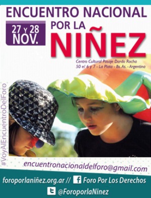 Hoy arranca el Encuentro Nacional por la Niñez en La Plata